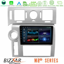 Bizzar M8² Series 8Core Android14 4+32GB  Hummer H2 2008-2009 Navigation Multimedia Tablet 9 Με Carplay - Android Auto