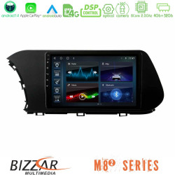 Bizzar M8² Series 8Core Android14 4+32GB Hyundai i20 2021-2023 Navigation Multimedia Tablet 9 Με Carplay - Android Auto Bizzar M8² Series 8Core Android14 4+32GB Hyundai i20 2021-2023 Navigation Multimedia Tablet 9 Με Carplay - Android Auto