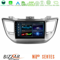 Bizzar M8² Series 8Core Android14 4+32GB Hyundai Tucson 2015-2018 Navigation Multimedia Tablet 9 Με Carplay - Android Auto Bizzar M8² Series 8Core Android14 4+32GB Hyundai Tucson 2015-2018 Navigation Multimedia Tablet 9 Με Carplay - Android Auto