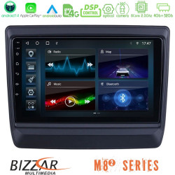 Bizzar M8² Series 8Core Android14 4+32GB  Isuzu D-MAX 2020-2023 Navigation Multimedia Tablet 9 Με Carplay - Android Auto