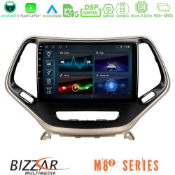 Bizzar M8² Series 8Core Android14 4+32GB Jeep Cherokee 2014-2019 Navigation Multimedia Tablet 9 Με Carplay - Android Auto Bizzar M8² Series 8Core Android14 4+32GB Jeep Cherokee 2014-2019 Navigation Multimedia Tablet 9 Με Carplay - Android Auto