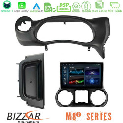 Bizzar M8² Series 8Core Android14 4+32GB  Jeep Wrangler 2014-2017 Navigation Multimedia Tablet 9 Με Carplay - Android Auto