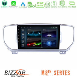 Bizzar M8² Series 8Core Android14 4+32GB Kia Sportage 2016-2018 Navigation Multimedia Tablet 9 Με Carplay - Android Auto Bizzar M8² Series 8Core Android14 4+32GB Kia Sportage 2016-2018 Navigation Multimedia Tablet 9 Με Carplay - Android Auto