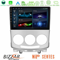 Bizzar M8² Series 8Core Android14 4+32GB  Mazda 5 2004-2010 Navigation Multimedia Tablet 9? Με Carplay - Android Auto