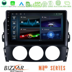 Bizzar M8² Series 8Core Android14 4+32GB Mazda MX-5 2006-2008 Navigation Multimedia Tablet 9 Με Carplay - Android Auto Bizzar M8² Series 8Core Android14 4+32GB Mazda MX-5 2006-2008 Navigation Multimedia Tablet 9 Με Carplay - Android Auto