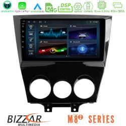 Bizzar M8² Series 8Core Android14 4+32GB  Mazda RX8 2008-2012 Navigation Multimedia Tablet 9 Με Carplay - Android Auto
