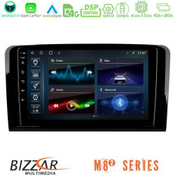 Bizzar M8² Series 8Core Android14 4+32GB Mercedes ML/GL Class Navigation Multimedia Tablet 9 Με Carplay - Android Auto Bizzar M8² Series 8Core Android14 4+32GB Mercedes ML/GL Class Navigation Multimedia Tablet 9 Με Carplay - Android Auto