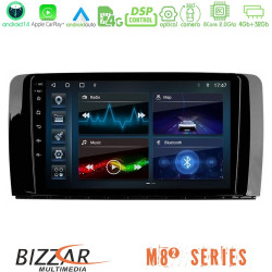 Bizzar M8² Series 8Core Android14 4+32GB  Mercedes R Class Navigation Multimedia Tablet 9 Με Carplay - Android Auto