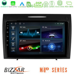 Bizzar M8² Series 8Core Android14 4+32GB Mercedes SLK Class Navigation Multimedia Tablet 9 Με Carplay - Android Auto Bizzar M8² Series 8Core Android14 4+32GB Mercedes SLK Class Navigation Multimedia Tablet 9 Με Carplay - Android Auto