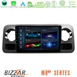 Bizzar M8² Series 8Core Android14 4+32GB Mercedes Sprinter W907 Navigation Multimedia Tablet 10 Με Carplay - Android Auto Bizzar M8² Series 8Core Android14 4+32GB Mercedes Sprinter W907 Navigation Multimedia Tablet 10 Με Carplay - Android Auto
