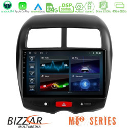 Bizzar M8² Series 8Core Android14 4+32GB Mitsubishi ASX Navigation Multimedia Tablet 10 Με Carplay - Android Auto Bizzar M8² Series 8Core Android14 4+32GB Mitsubishi ASX Navigation Multimedia Tablet 10 Με Carplay - Android Auto
