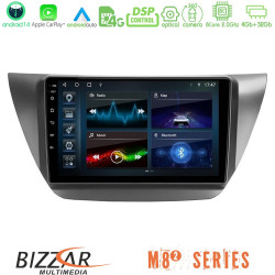 Bizzar M8² Series 8Core Android14 4+32GB Mitsubishi Lancer 2004 – 2008 Navigation Multimedia Tablet 9 Με Carplay - Android Auto Bizzar M8² Series 8Core Android14 4+32GB Mitsubishi Lancer 2004 – 2008 Navigation Multimedia Tablet 9 Με Carplay - Android Auto