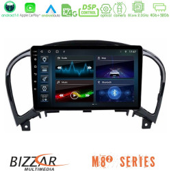 Bizzar M8² Series 8Core Android14 4+32GB  Nissan Juke Navigation Multimedia Tablet 9 Με Carplay - Android Auto
