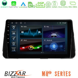 Bizzar M8² Series 8Core Android14 4+32GB Nissan Micra K14 Navigation Multimedia Tablet 10 Με Carplay - Android Auto Bizzar M8² Series 8Core Android14 4+32GB Nissan Micra K14 Navigation Multimedia Tablet 10 Με Carplay - Android Auto