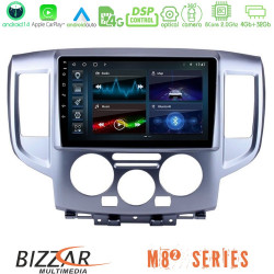 Bizzar M8² Series 8Core Android14 4+32GB Nissan NV200 Navigation Multimedia Tablet 9 Με Carplay - Android Auto Bizzar M8² Series 8Core Android14 4+32GB Nissan NV200 Navigation Multimedia Tablet 9 Με Carplay - Android Auto