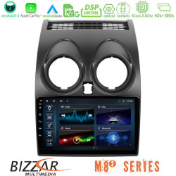 Bizzar M8² Series 8Core Android14 4+32GB Nissan Qashqai J10 Navigation Multimedia Tablet 9 Με Carplay - Android Auto Bizzar M8² Series 8Core Android14 4+32GB Nissan Qashqai J10 Navigation Multimedia Tablet 9 Με Carplay - Android Auto