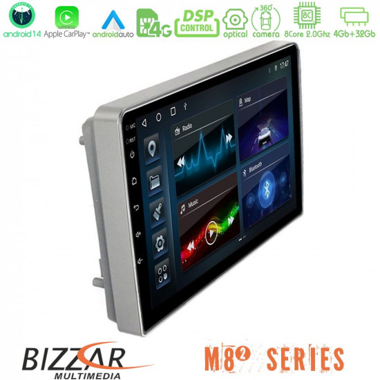 Bizzar M8² Series 8Core Android14 4+32GB Opel Astra/Corsa/Antara/Zafira Navigation Multimedia Tablet 9 Με Carplay - Android Auto Bizzar M8² Series 8Core Android14 4+32GB Opel Astra/Corsa/Antara/Zafira Navigation Multimedia Tablet 9 Με Carplay - Android Auto