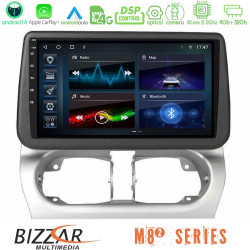 Bizzar M8² Series 8Core Android14 4+32GB  Opel Corsa C/Combo C Navigation Multimedia Tablet 9? Με Carplay - Android Auto
