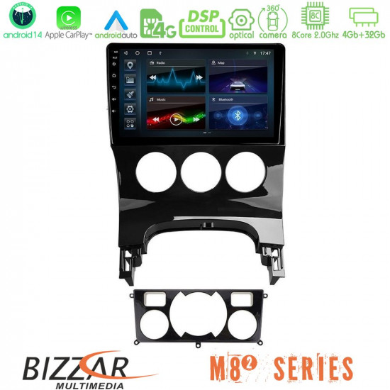 Bizzar M8² Series 8Core Android14 4+32GB Peugeot 3008 AUTO A/C Navigation Multimedia Tablet 9 Με Carplay - Android Auto Bizzar M8² Series 8Core Android14 4+32GB Peugeot 3008 AUTO A/C Navigation Multimedia Tablet 9 Με Carplay - Android Auto