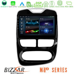 Bizzar M8² Series 8Core Android14 4+32GB Renault Clio 2012-2016 Navigation Multimedia Tablet 10 Με Carplay - Android Auto Bizzar M8² Series 8Core Android14 4+32GB Renault Clio 2012-2016 Navigation Multimedia Tablet 10 Με Carplay - Android Auto