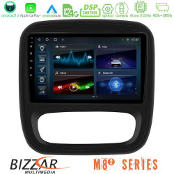 Bizzar M8² Series 8Core Android14 4+32GB Renault/Nissan/Opel/Fiat Navigation Multimedia Tablet 9 Με Carplay - Android Auto Bizzar M8² Series 8Core Android14 4+32GB Renault/Nissan/Opel/Fiat Navigation Multimedia Tablet 9 Με Carplay - Android Auto
