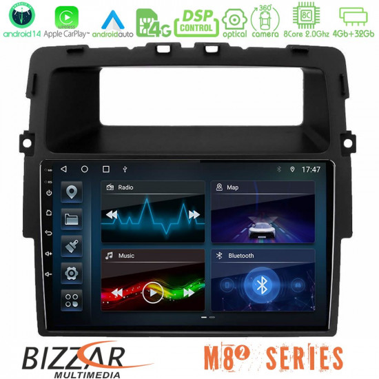 Bizzar M8² Series 8Core Android14 4+32GB Renault/Nissan/Opel Navigation Multimedia Tablet 10 Με Carplay - Android Auto Bizzar M8² Series 8Core Android14 4+32GB Renault/Nissan/Opel Navigation Multimedia Tablet 10 Με Carplay - Android Auto