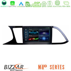 Bizzar M8² Series 8Core Android14 4+32GB Seat Leon 2013 – 2019 Navigation Multimedia Tablet 9 Με Carplay - Android Auto Bizzar M8² Series 8Core Android14 4+32GB Seat Leon 2013 – 2019 Navigation Multimedia Tablet 9 Με Carplay - Android Auto