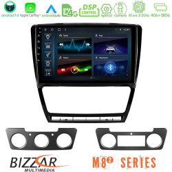 Bizzar M8² Series 8Core Android14 4+32GB Skoda Octavia 5 Navigation Multimedia Tablet 10 Με Carplay - Android Auto Bizzar M8² Series 8Core Android14 4+32GB Skoda Octavia 5 Navigation Multimedia Tablet 10 Με Carplay - Android Auto