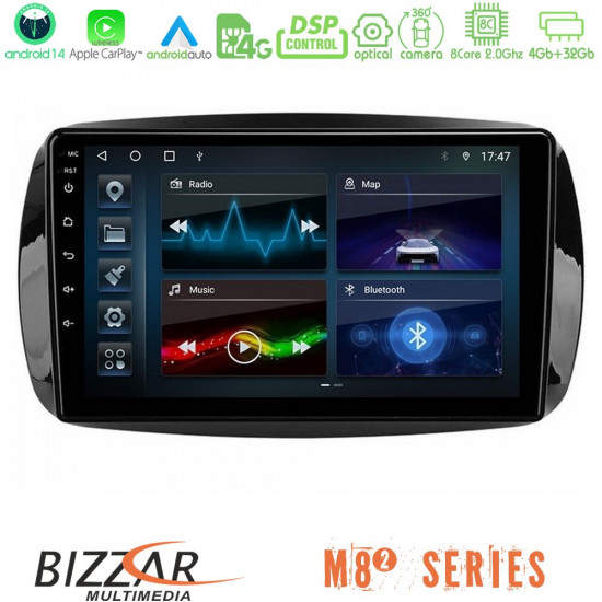 Bizzar M8² Series 8Core Android14 4+32GB Smart 453 Navigation Multimedia Tablet 9 Με Carplay - Android Auto Bizzar M8² Series 8Core Android14 4+32GB Smart 453 Navigation Multimedia Tablet 9 Με Carplay - Android Auto
