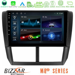 Bizzar M8² Series 8Core Android14 4+32GB  Subaru Forester Navigation Multimedia Tablet 9 Με Carplay - Android Auto