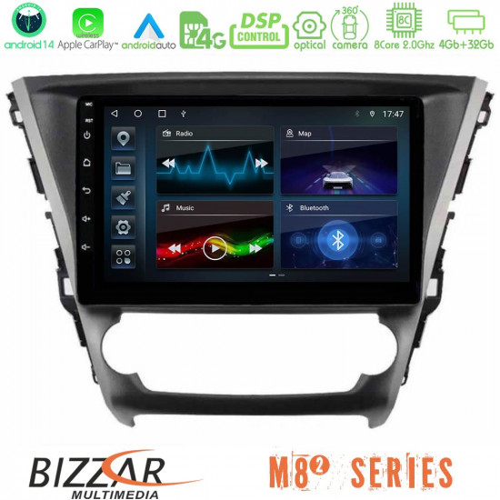 Bizzar M8² Series 8Core Android14 4+32GB Toyota Avensis 2015-2018 Navigation Multimedia Tablet 9 Με Carplay - Android Auto Bizzar M8² Series 8Core Android14 4+32GB Toyota Avensis 2015-2018 Navigation Multimedia Tablet 9 Με Carplay - Android Auto