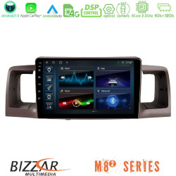 Bizzar M8² Series 8Core Android14 4+32GB Toyota Corolla 2002-2006 Navigation Multimedia Tablet 9 Με Carplay - Android Auto Bizzar M8² Series 8Core Android14 4+32GB Toyota Corolla 2002-2006 Navigation Multimedia Tablet 9 Με Carplay - Android Auto