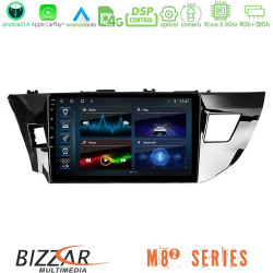 Bizzar M8² Series 8Core Android14 4+32GB Toyota Corolla 2014-2016 Navigation Multimedia Tablet 9 Με Carplay - Android Auto Bizzar M8² Series 8Core Android14 4+32GB Toyota Corolla 2014-2016 Navigation Multimedia Tablet 9 Με Carplay - Android Auto