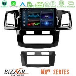 Bizzar M8² Series 8Core Android14 4+32GB Toyota Hilux 2007-2016 Navigation Multimedia Tablet 9 Με Carplay - Android Auto Bizzar M8² Series 8Core Android14 4+32GB Toyota Hilux 2007-2016 Navigation Multimedia Tablet 9 Με Carplay - Android Auto