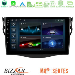 Bizzar M8² Series 8Core Android14 4+32GB Toyota RAV4 Navigation Multimedia Tablet 9 Με Carplay - Android Auto Bizzar M8² Series 8Core Android14 4+32GB Toyota RAV4 Navigation Multimedia Tablet 9 Με Carplay - Android Auto