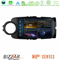 Bizzar M8² Series 8Core Android14 4+32GB Toyota Yaris Navigation Multimedia Tablet 9 (Μαύρο Χρώμα) Με Carplay - Android Auto Bizzar M8² Series 8Core Android14 4+32GB Toyota Yaris Navigation Multimedia Tablet 9 (Μαύρο Χρώμα) Με Carplay - Android Auto
