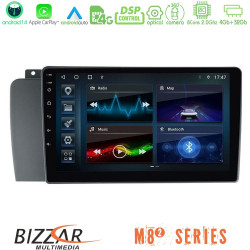 Bizzar M8² Series 8Core Android14 4+32GB Volvo S60 2004-2009 Navigation Multimedia Tablet 9 Με Carplay - Android Auto Bizzar M8² Series 8Core Android14 4+32GB Volvo S60 2004-2009 Navigation Multimedia Tablet 9 Με Carplay - Android Auto