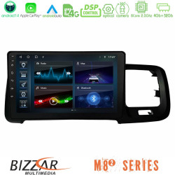 Bizzar M8² Series 8Core Android14 4+32GB Volvo S60 2010-2018 Navigation Multimedia Tablet 9 Με Carplay - Android Auto Bizzar M8² Series 8Core Android14 4+32GB Volvo S60 2010-2018 Navigation Multimedia Tablet 9 Με Carplay - Android Auto