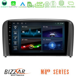 Bizzar M8² Series 8Core Android14 4+32GB Volvo S80 1998-2006 Navigation Multimedia Tablet 9 Με Carplay - Android Auto Bizzar M8² Series 8Core Android14 4+32GB Volvo S80 1998-2006 Navigation Multimedia Tablet 9 Με Carplay - Android Auto