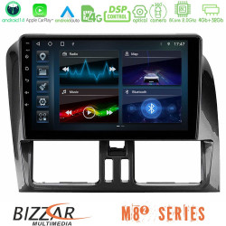 Bizzar M8² Series 8Core Android14 4+32GB Volvo XC60 2009-2012 Navigation Multimedia Tablet 9 Με Carplay - Android Auto Bizzar M8² Series 8Core Android14 4+32GB Volvo XC60 2009-2012 Navigation Multimedia Tablet 9 Με Carplay - Android Auto