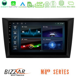Bizzar M8² Series 8Core Android14 4+32GB Vw Golf 6 Navigation Multimedia Tablet 9 Με Carplay - Android Auto Bizzar M8² Series 8Core Android14 4+32GB Vw Golf 6 Navigation Multimedia Tablet 9 Με Carplay - Android Auto