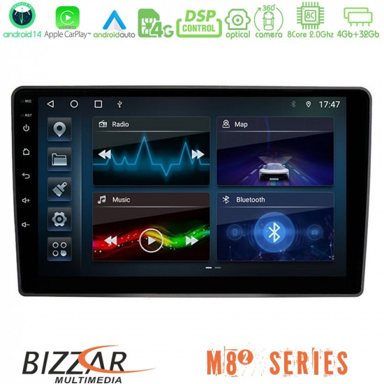 Bizzar M8² Series 8Core Android14 4+32GB VW Passat Navigation Multimedia Tablet 9 Με Carplay - Android Auto Bizzar M8² Series 8Core Android14 4+32GB VW Passat Navigation Multimedia Tablet 9 Με Carplay - Android Auto