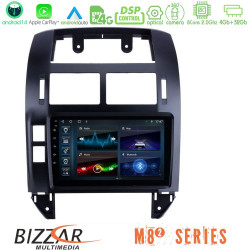 Bizzar M8² Series 8Core Android14 4+32GB VW Polo 2002-2009 Navigation Multimedia Tablet 9 Με Carplay - Android Auto Bizzar M8² Series 8Core Android14 4+32GB VW Polo 2002-2009 Navigation Multimedia Tablet 9 Με Carplay - Android Auto