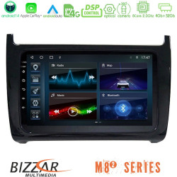 Bizzar M8² Series 8Core Android14 4+32GB Vw Polo Navigation Multimedia Tablet 9 Με Carplay - Android Auto Bizzar M8² Series 8Core Android14 4+32GB Vw Polo Navigation Multimedia Tablet 9 Με Carplay - Android Auto