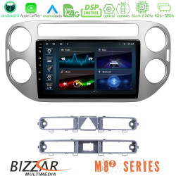 Bizzar M8² Series 8Core Android14 4+32GB  VW Tiguan Navigation Multimedia Tablet 9 Με Carplay - Android Auto