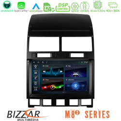 Bizzar M8² Series 8Core Android14 4+32GB  VW Touareg 2002 – 2010 Navigation Multimedia Tablet 9 Με Carplay - Android Auto