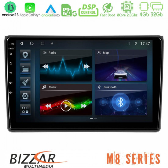 Bizzar M8 Series Audi A4 B7 8core Android13 4+32GB Navigation Multimedia Tablet 9 Bizzar M8 Series Audi A4 B7 8core Android13 4+32GB Navigation Multimedia Tablet 9