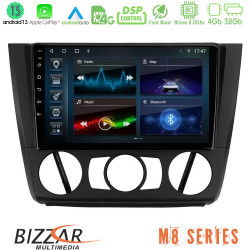 Bizzar M8 Series BMW 1Series E81/E82/E87/E88 (MANUAL A/C) 8core Android13 4+32GB Navigation Multimedia Tablet 9 Bizzar M8 Series BMW 1Series E81/E82/E87/E88 (MANUAL A/C) 8core Android13 4+32GB Navigation Multimedia Tablet 9