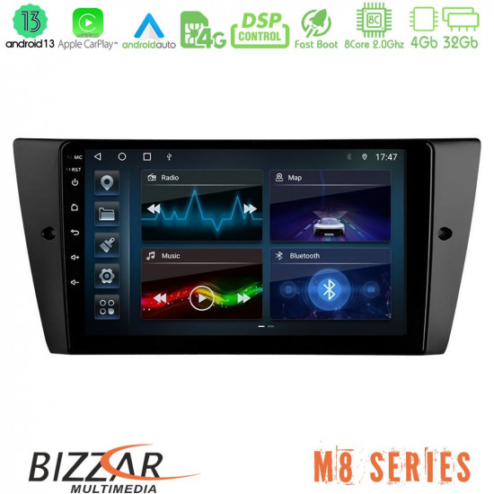 Bizzar M8 Series BMW 3 Series 2006-2011 8core Android13 4+32GB Navigation Multimedia Tablet 9 Bizzar M8 Series BMW 3 Series 2006-2011 8core Android13 4+32GB Navigation Multimedia Tablet 9