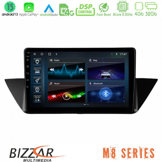 Bizzar M8 Series BMW Χ1 E84 8Core Android13 4+32GB Navigation Multimedia Tablet 10 Bizzar M8 Series BMW Χ1 E84 8Core Android13 4+32GB Navigation Multimedia Tablet 10